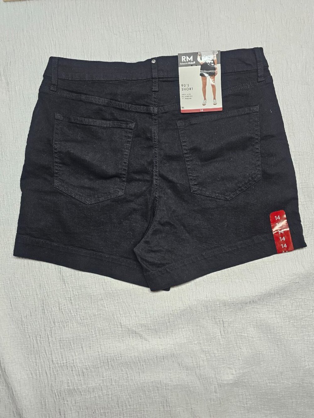 RM by Rebecca Minkoff Women's Relaxed Fit High Rise 90' s Short - Picture 6 of 10